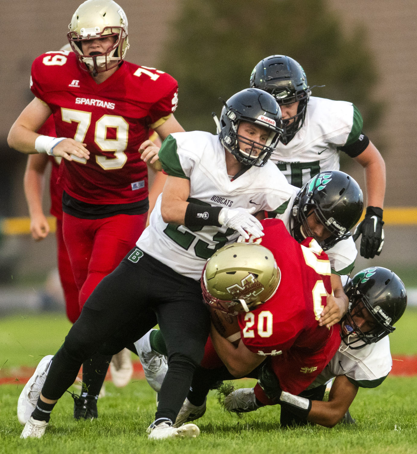 Minico vs Burley football